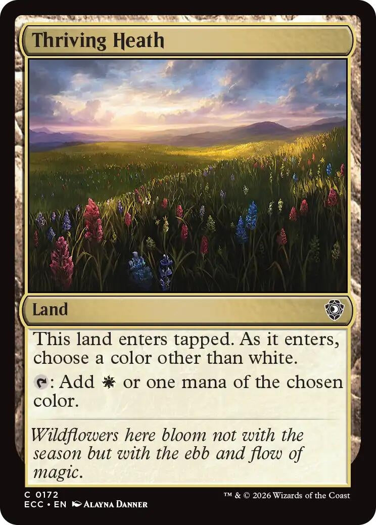 Image for Thriving Heath (172) (Lorwyn Eclipsed) - Magic: The Gathering