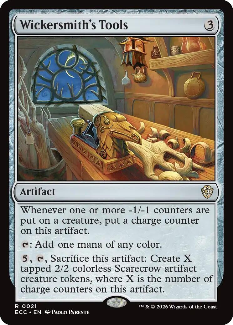 Image for Wickersmith's Tools (21) (Lorwyn Eclipsed) - Magic: The Gathering