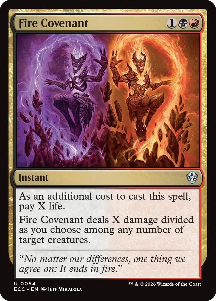 Image for Fire Covenant (54) (Lorwyn Eclipsed) - Magic: The Gathering