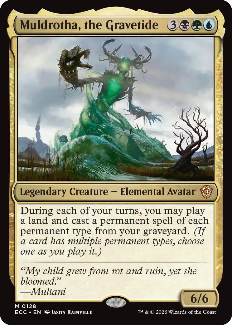 Image for Muldrotha, the Gravetide (128) (Lorwyn Eclipsed) - Magic: The Gathering