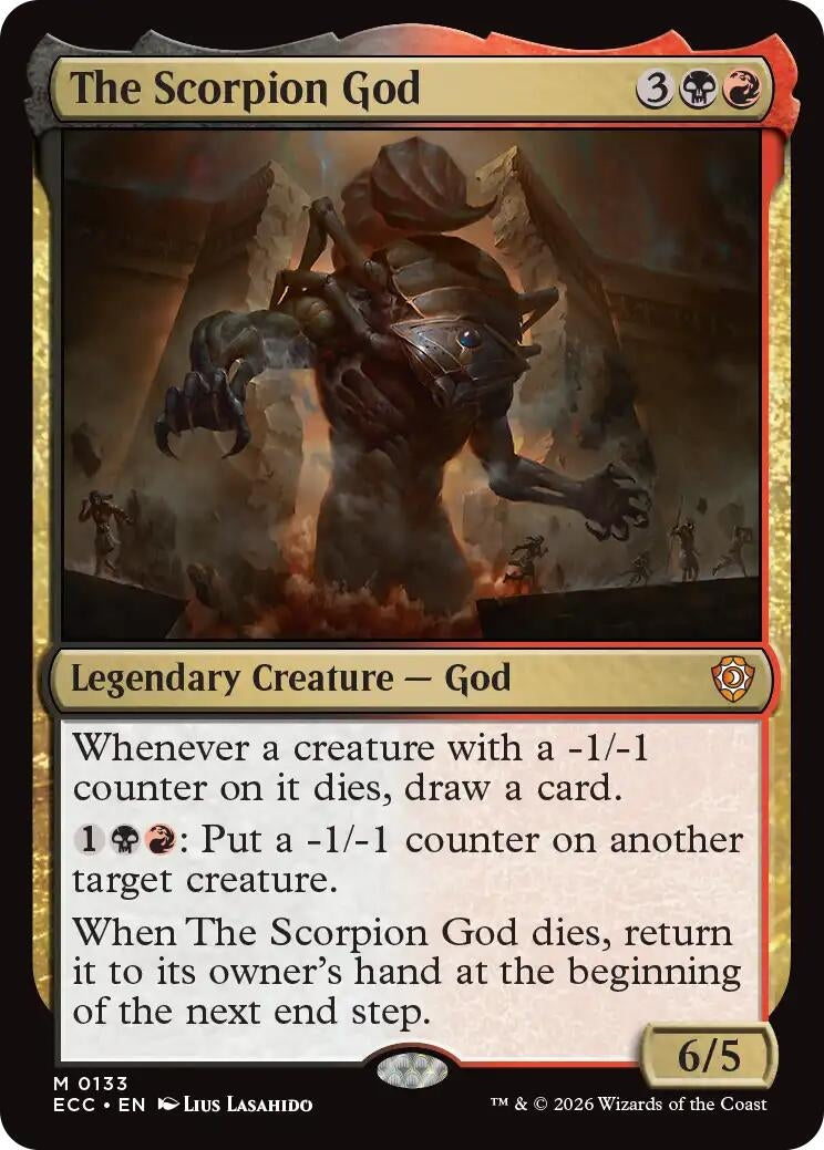 Image for The Scorpion God (133) (Lorwyn Eclipsed) - Magic: The Gathering