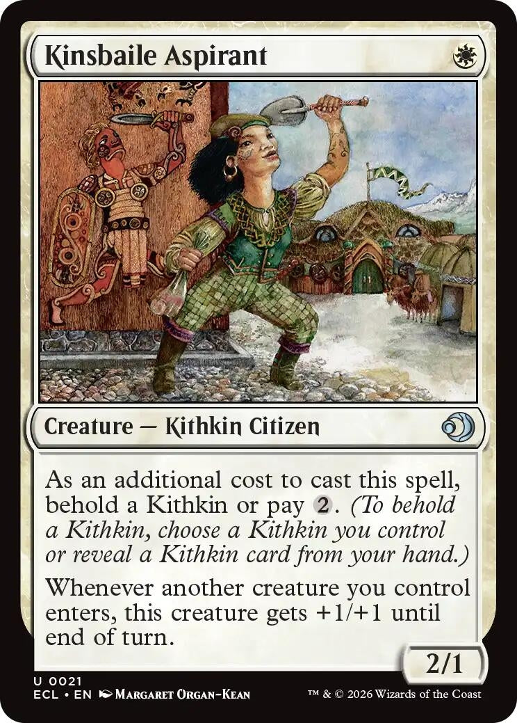 Image for Kinsbaile Aspirant (21) (Lorwyn Eclipsed) - Magic: The Gathering