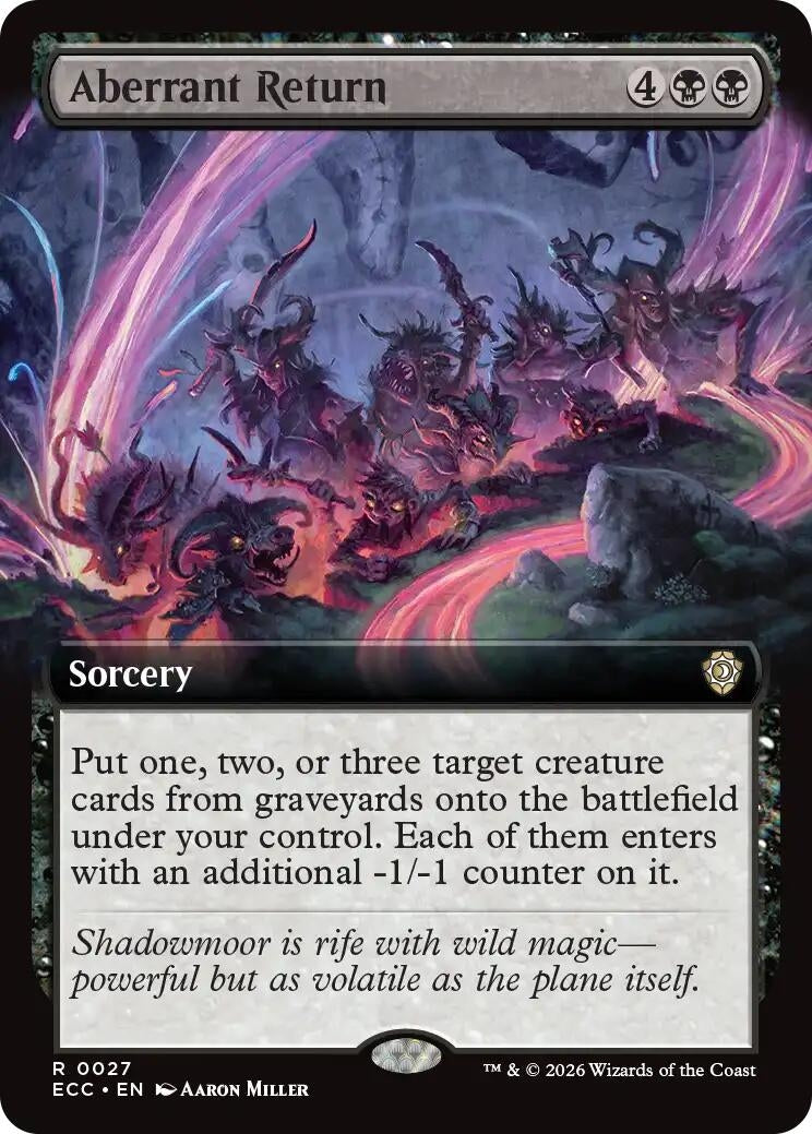 Aberrant Return (Extended Art) (27) (Lorwyn Eclipsed)