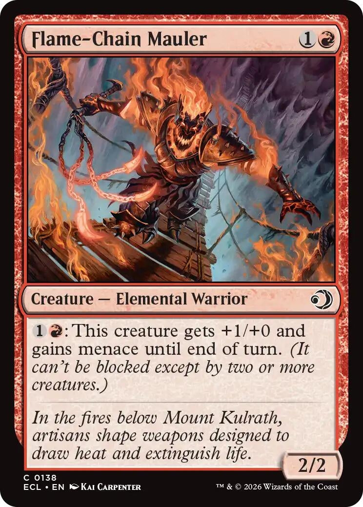 Flame-Chain Mauler (Lorwyn Eclipsed)