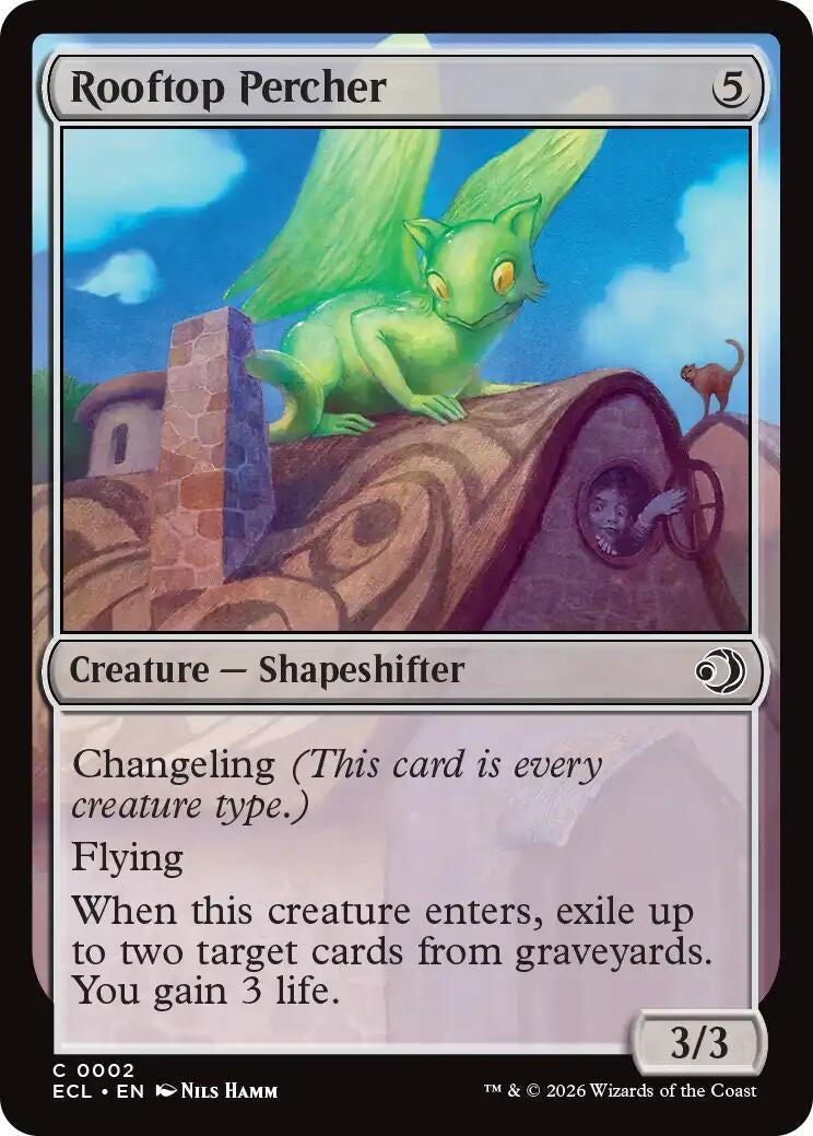 Image for Rooftop Percher (Lorwyn Eclipsed) - Magic: The Gathering