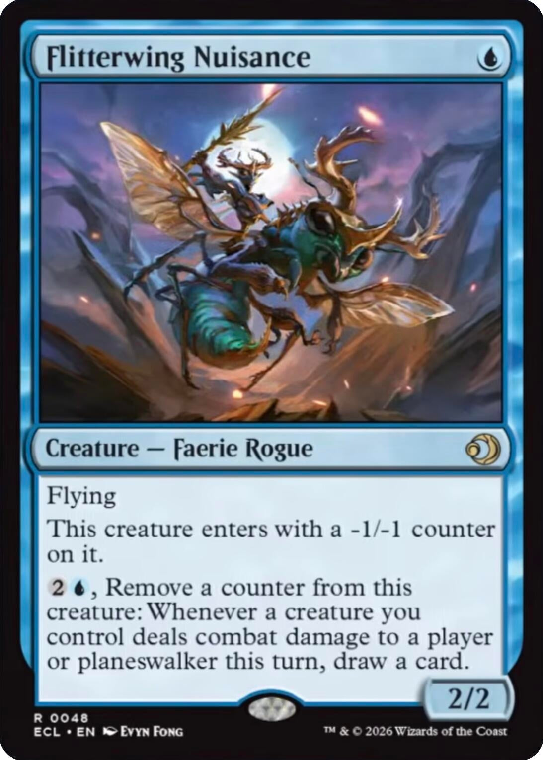 Flitterwing Nuisance (48) (Lorwyn Eclipsed)