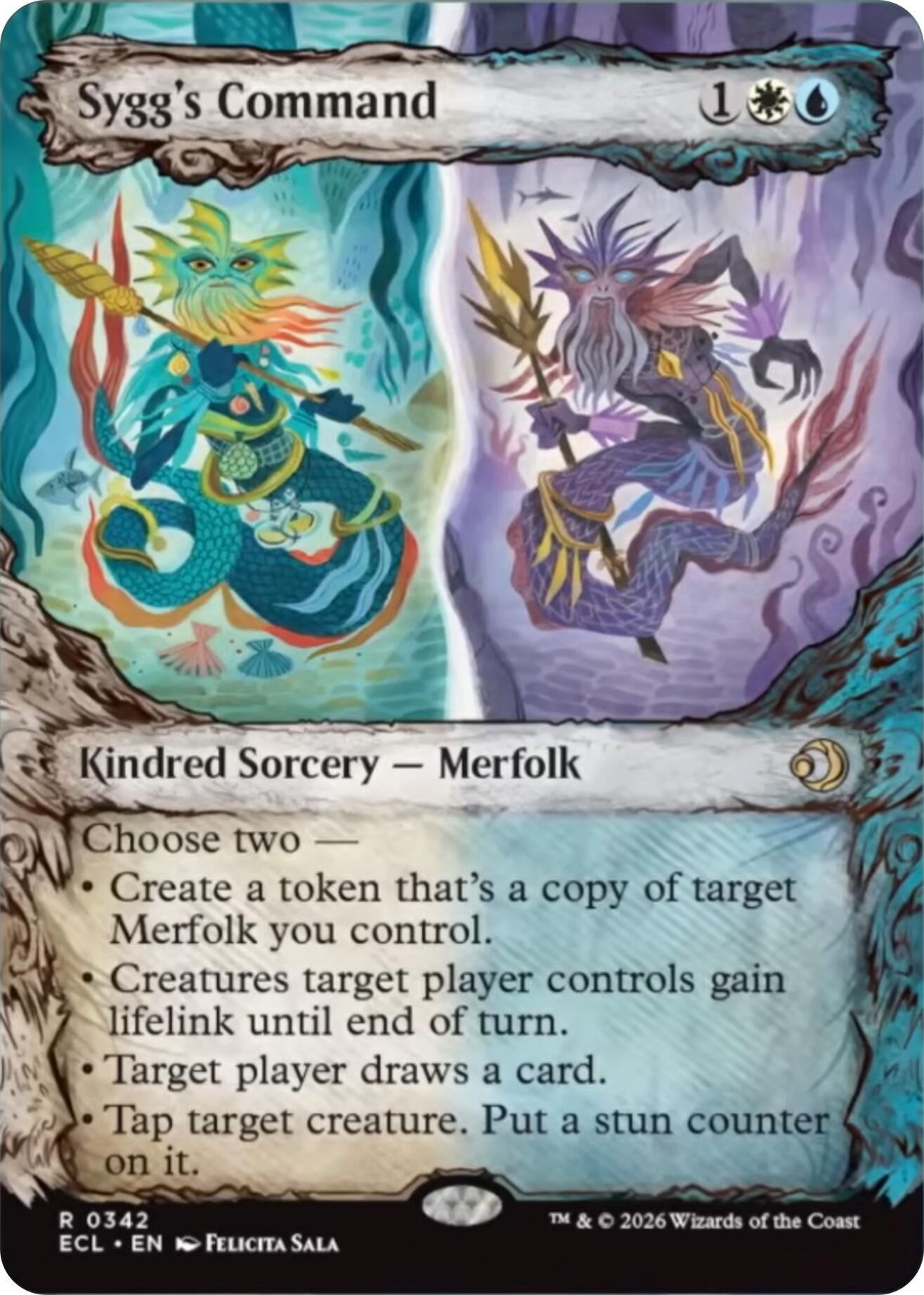 Image for Sygg's Command (Showcase) (342) (Lorwyn Eclipsed) - Magic: The Gathering