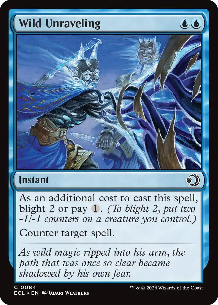 Wild Unraveling (84) (Lorwyn Eclipsed)