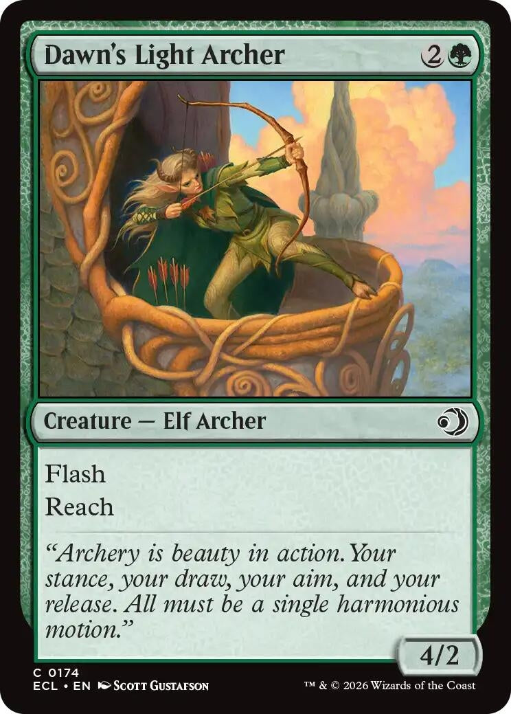 Dawn's Light Archer (174) (Lorwyn Eclipsed)