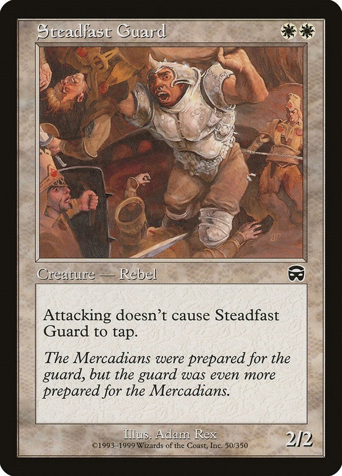 Image for Steadfast Guard (50) (Mercadian Masques) - Magic: The Gathering