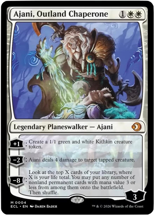 Ajani, Outland Chaperone (4) (Lorwyn Eclipsed)