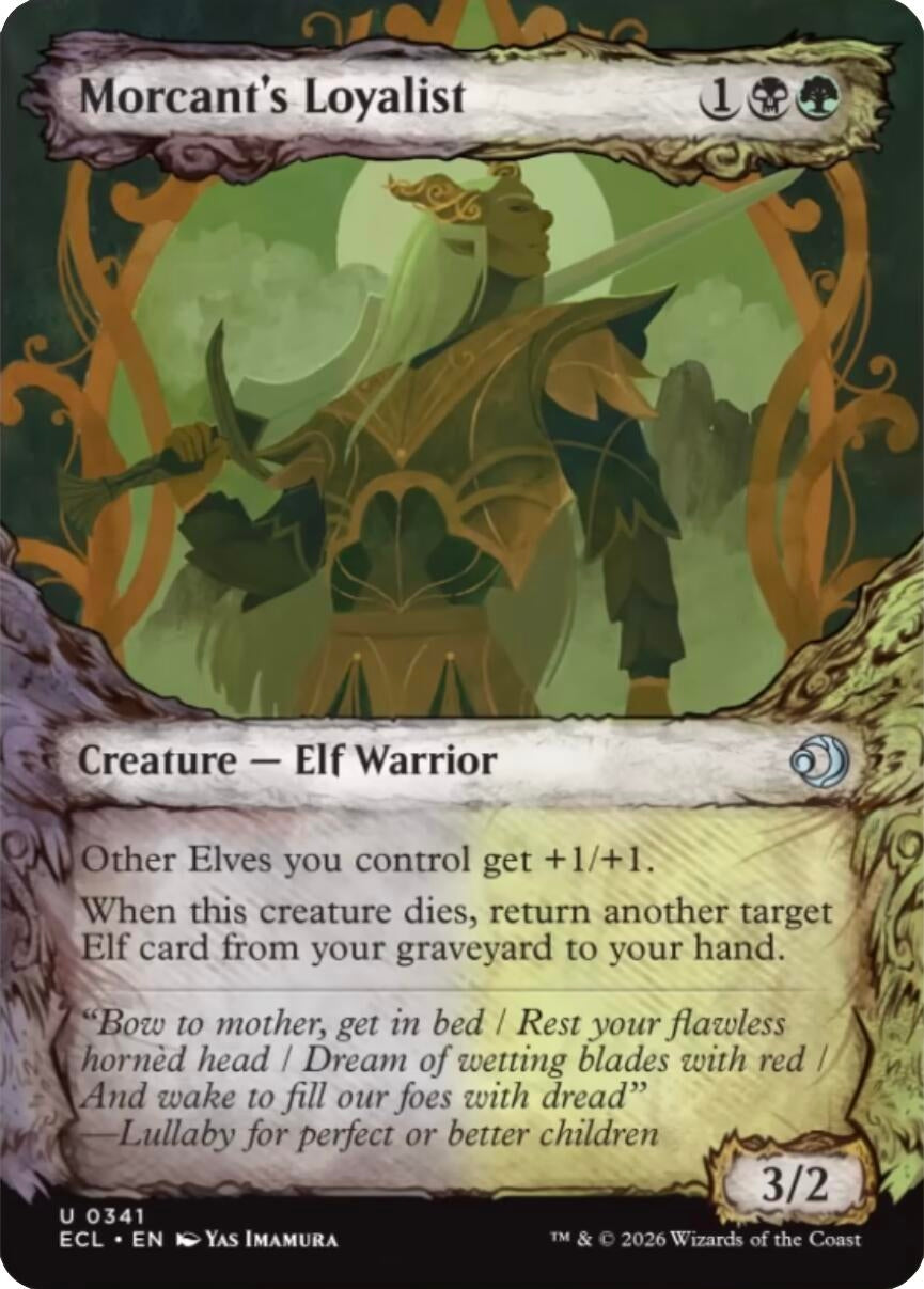 Morcant's Loyalist (Showcase) (341) (Lorwyn Eclipsed)