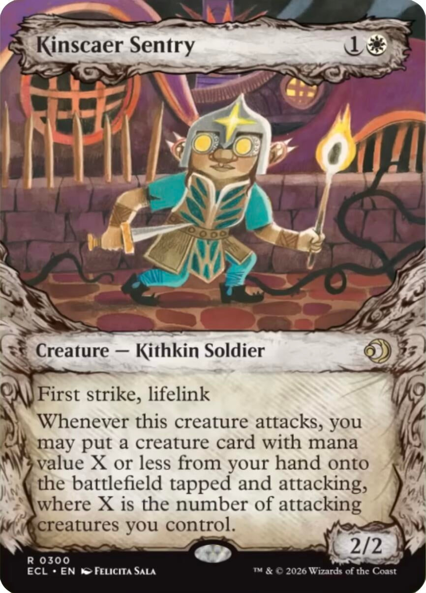Image for Kinscaer Sentry (Showcase) (300) (Lorwyn Eclipsed) - Magic: The Gathering