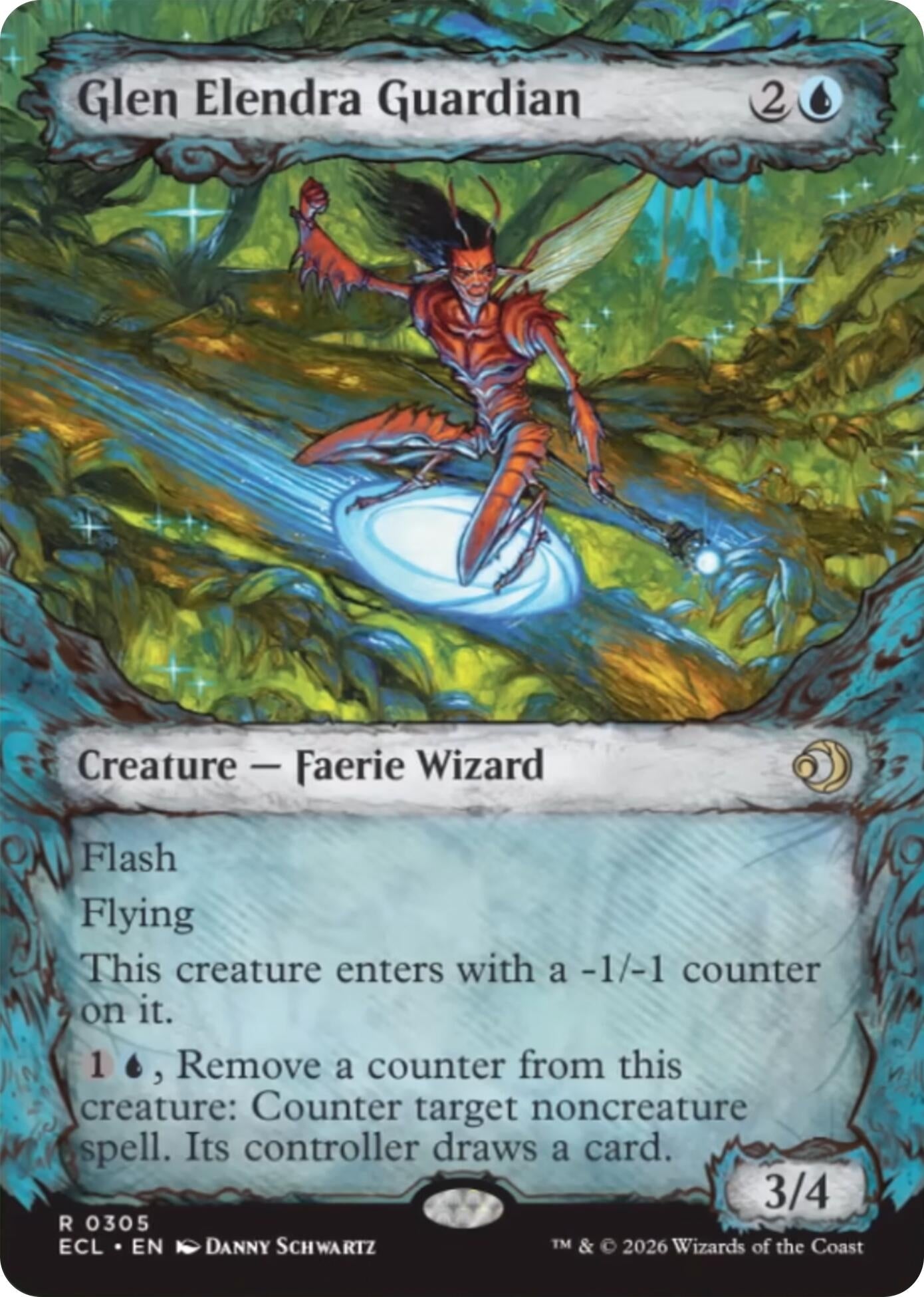 Image for Glen Elendra Guardian (0305) (Showcase) (305) (Lorwyn Eclipsed) - Magic: The Gathering