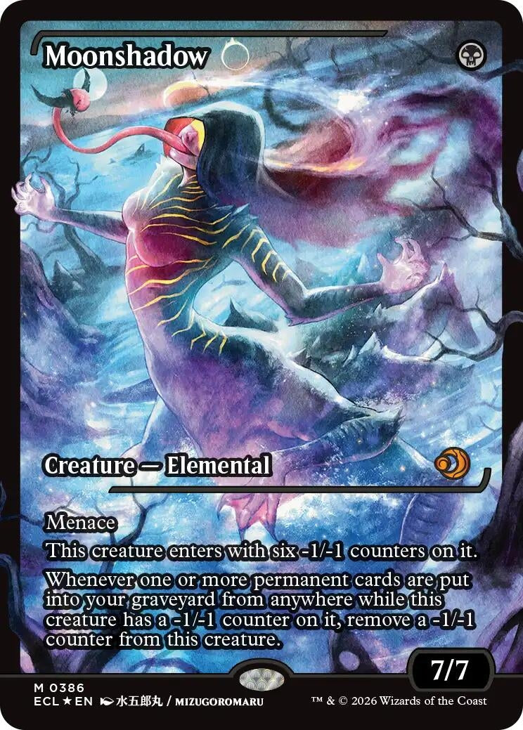 Image for Moonshadow (0386) (Showcase) (386) (Lorwyn Eclipsed) - Magic: The Gathering