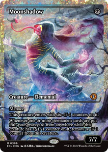 Image for Moonshadow (0396) (Showcase) (Fracture Foil) (396) (Lorwyn Eclipsed) - Magic: The Gathering