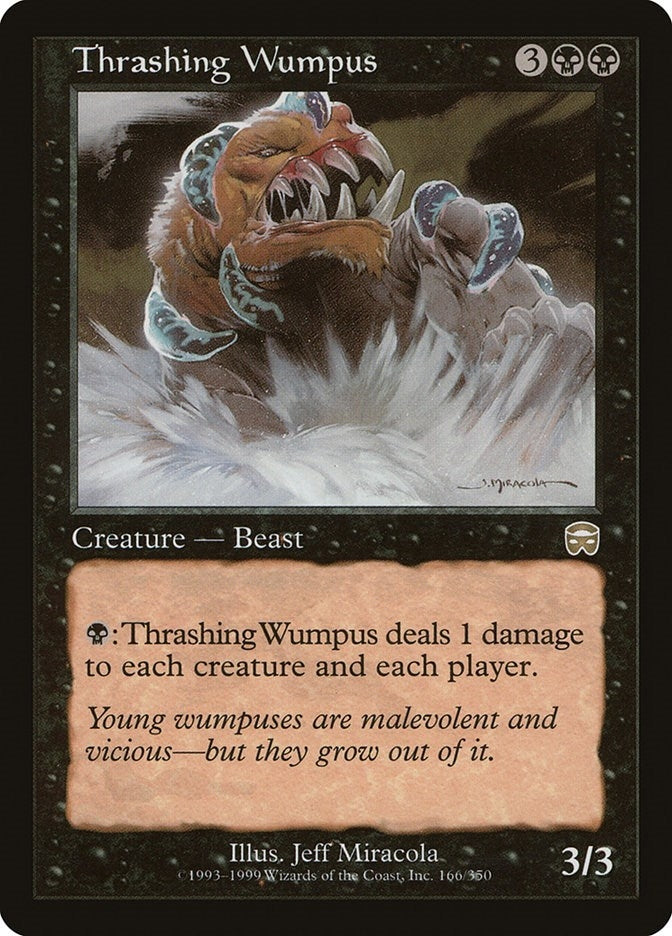 Thrashing Wumpus (166) (Mercadian Masques)