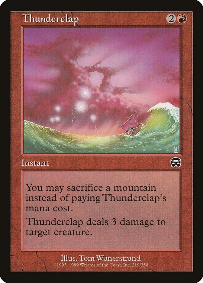 Thunderclap (219) (Mercadian Masques)