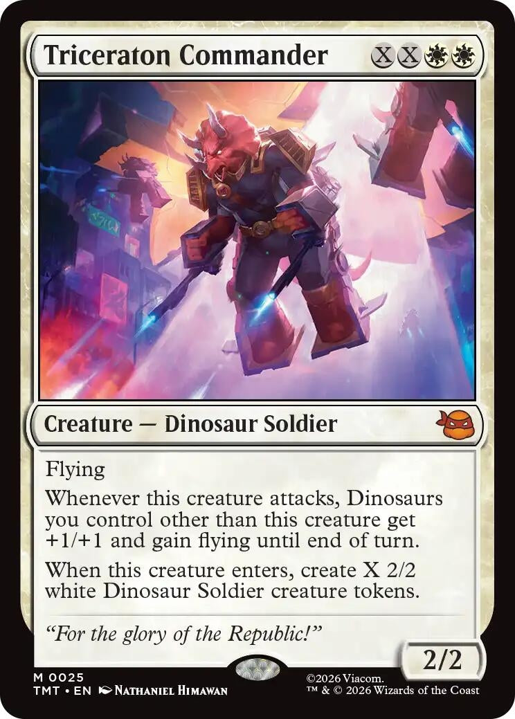 Image for Triceraton Commander (25) (Teenage Mutant Ninja Turtles) - Magic: The Gathering