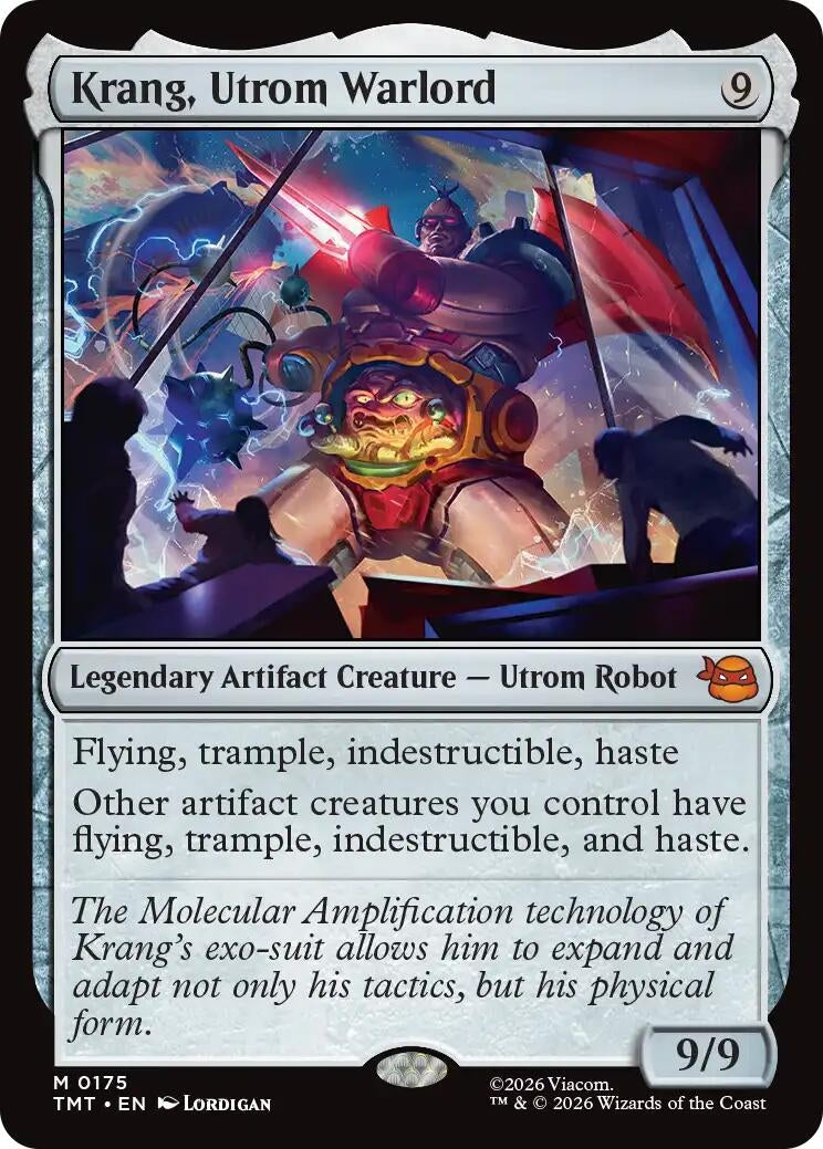 Image for Krang, Utrom Warlord (175) (Teenage Mutant Ninja Turtles) - Magic: The Gathering