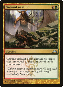 Image for Ground Assault (168) (GTC) - Magic: The Gathering