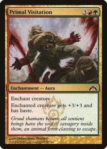 Image for Primal Visitation (187) (GTC) - Magic: The Gathering
