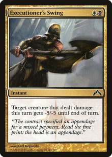 Image for Executioner's Swing (161) (GTC) - Magic: The Gathering
