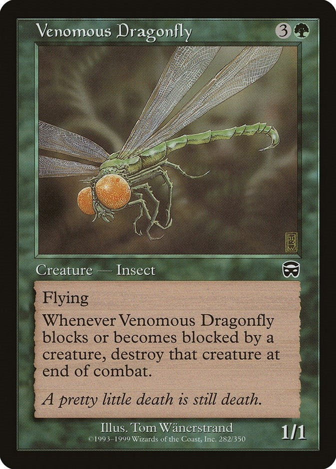 Venomous Dragonfly (282) (Mercadian Masques)