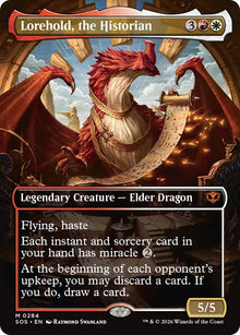 Image for Lorehold, the Historian (Borderless) (284) (Secrets of Strixhaven) - Magic: The Gathering