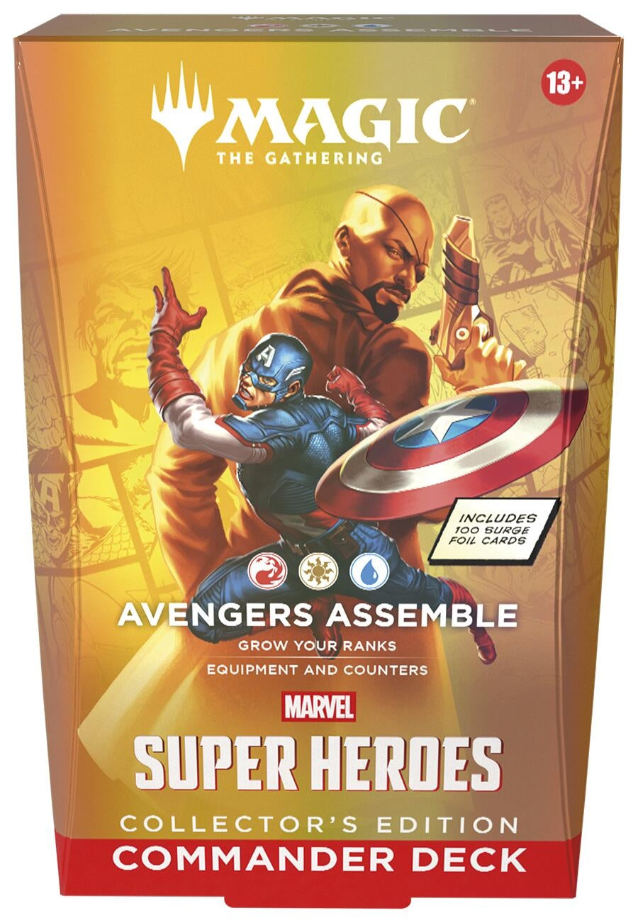 Image for Marvel Super Heroes Commander Deck - Avengers Assemble (Collector's Edition) - Magic: The Gathering