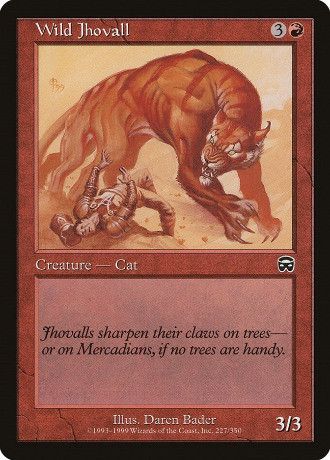 Image for Wild Jhovall (227) (Mercadian Masques) - Magic: The Gathering