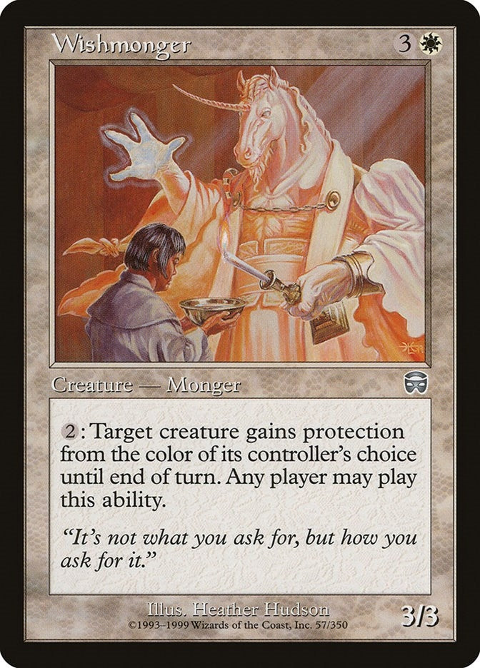 Image for Wishmonger (57) (Mercadian Masques) - Magic: The Gathering