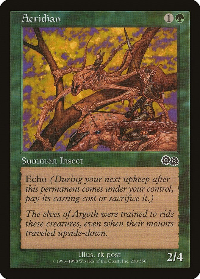 Image for Acridian (230) (Urza's Saga) - Magic: The Gathering