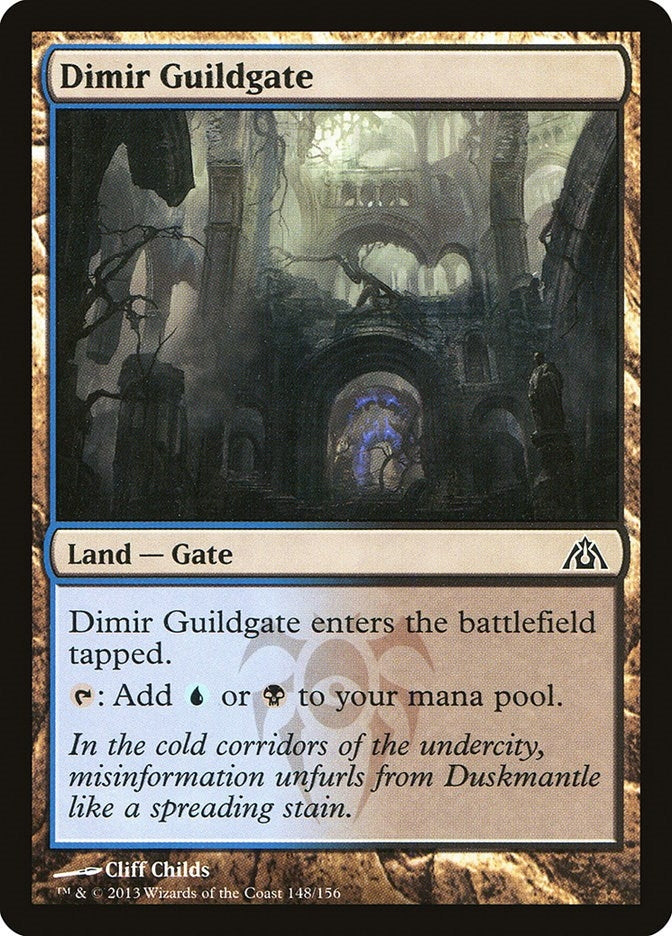 Image for Dimir Guildgate (148) (Dragon's Maze) - Magic: The Gathering