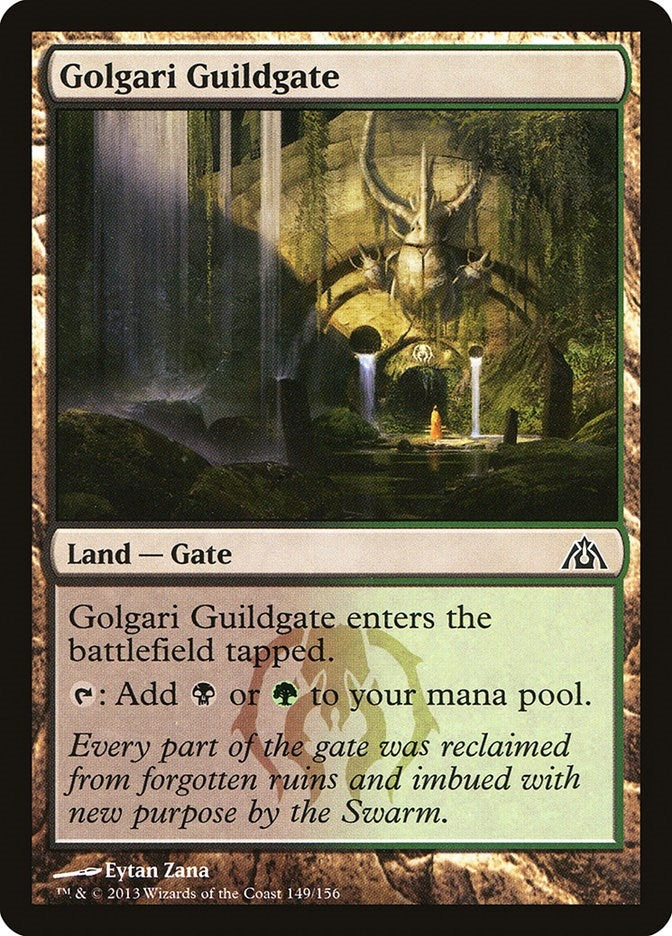 Image for Golgari Guildgate (149) (Dragon's Maze) - Magic: The Gathering