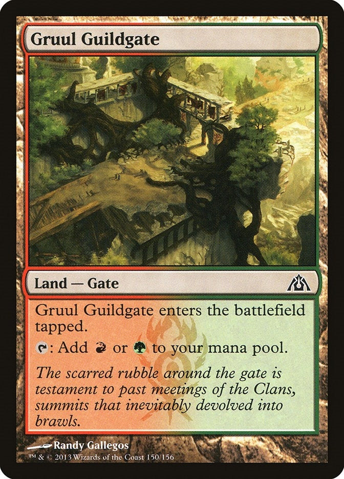 Image for Gruul Guildgate (150) (Dragon's Maze) - Magic: The Gathering