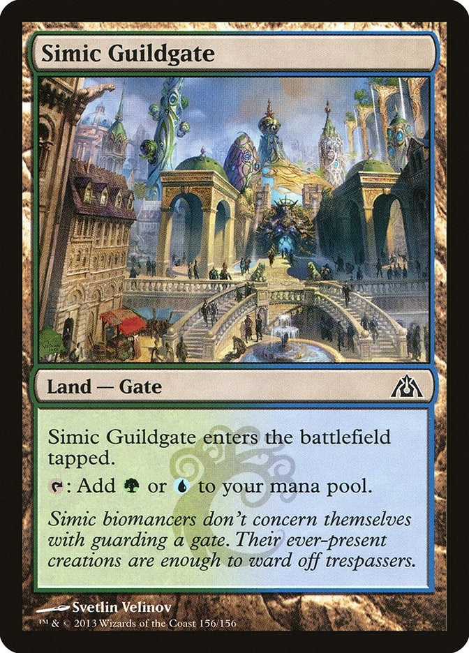 Image for Simic Guildgate (156) (Dragon's Maze) - Magic: The Gathering