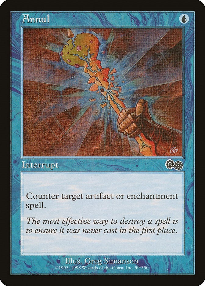 Image for Annul (59) (Urza's Saga) - Magic: The Gathering