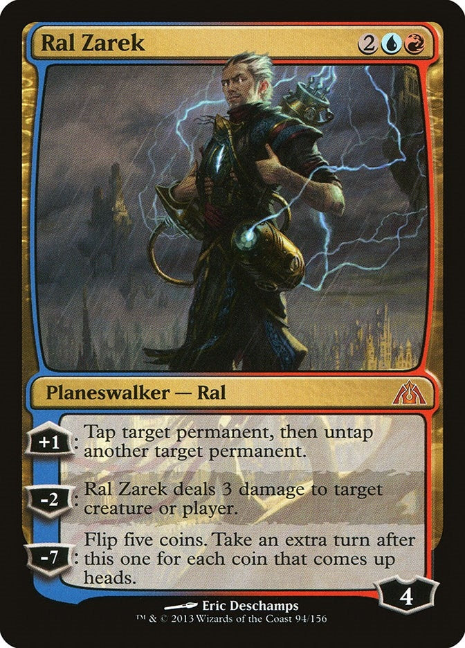 Image for Ral Zarek (94) (Dragon's Maze) - Magic: The Gathering