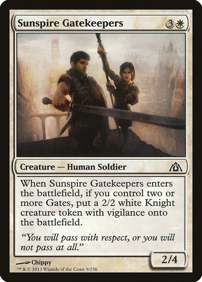 Sunspire Gatekeepers (9) (Dragon's Maze)