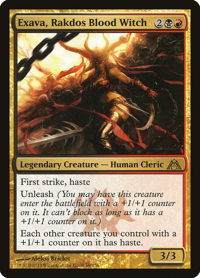 Image for Exava, Rakdos Blood Witch (69) (Dragon's Maze) - Magic: The Gathering
