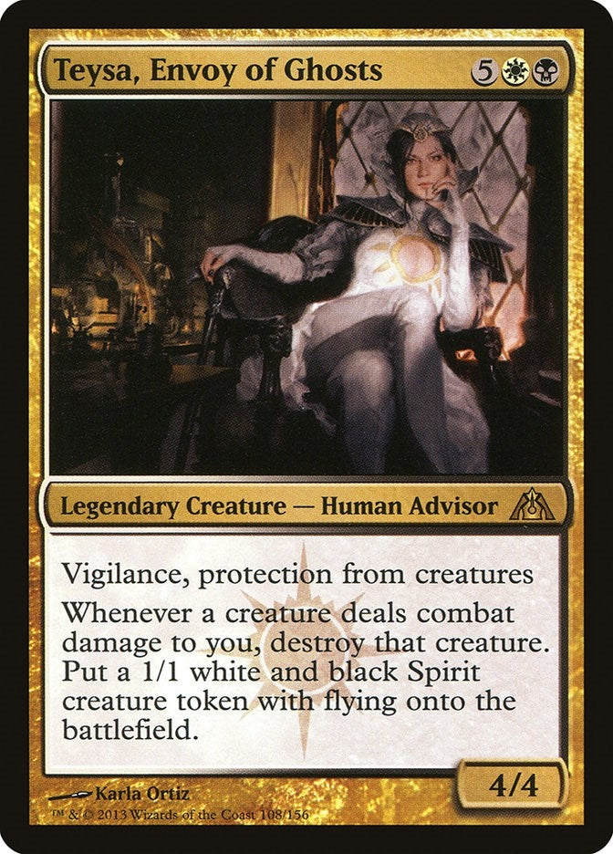 Image for Teysa, Envoy of Ghosts (108) (Dragon's Maze) - Magic: The Gathering