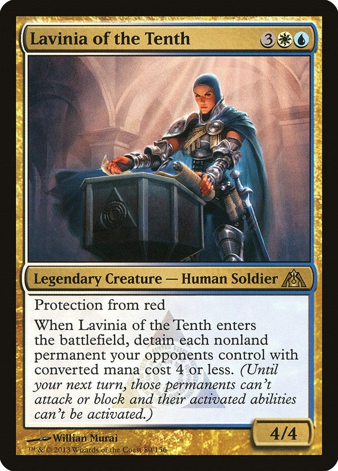 Image for Lavinia of the Tenth (80) (Dragon's Maze) - Magic: The Gathering