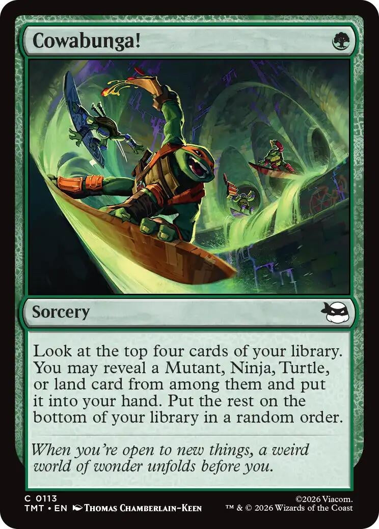 Image for Cowabunga! (113) (Teenage Mutant Ninja Turtles) - Magic: The Gathering