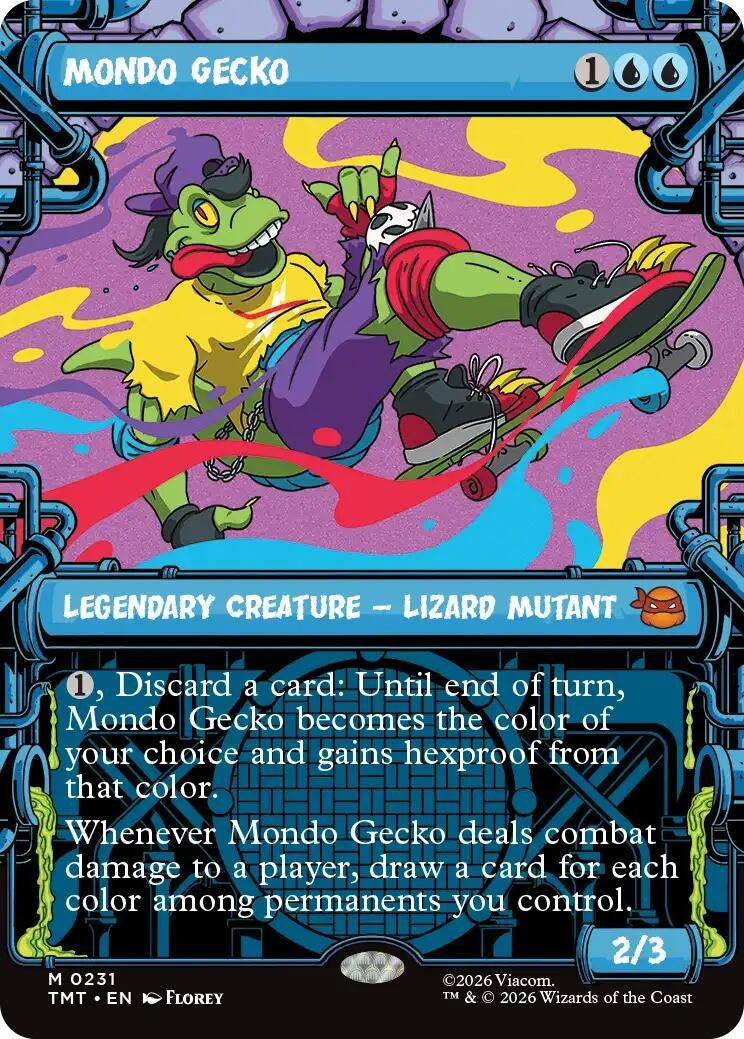 Mondo Gecko (Showcase) (231) (Teenage Mutant Ninja Turtles)