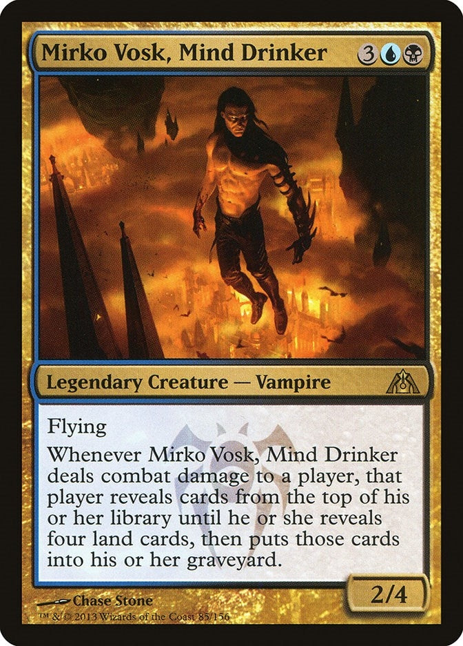 Image for Mirko Vosk, Mind Drinker (85) (Dragon's Maze) - Magic: The Gathering