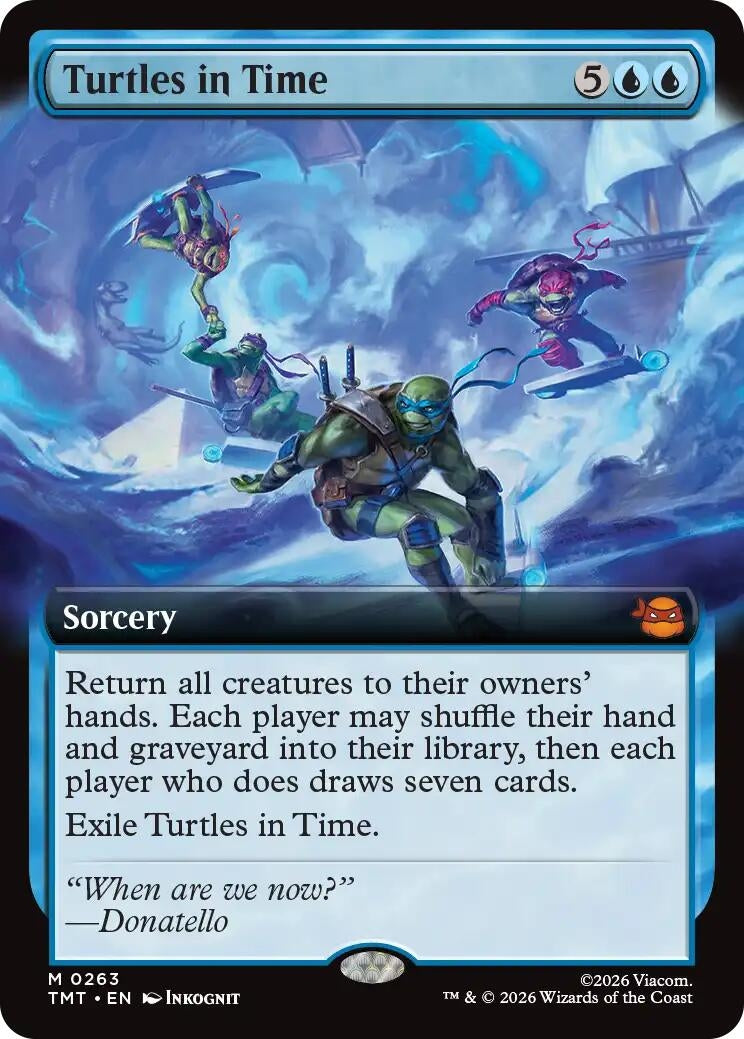 Turtles in Time (Extended Art) (263) (Teenage Mutant Ninja Turtles)