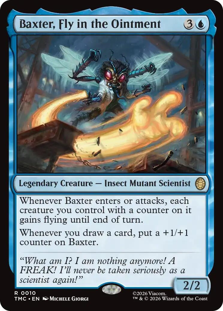 Image for Baxter, Fly in the Ointment (10) (Teenage Mutant Ninja Turtles) - Magic: The Gathering