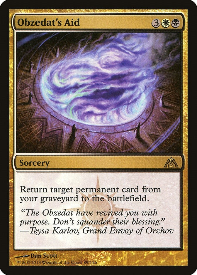 Obzedat's Aid (89) (Dragon's Maze)