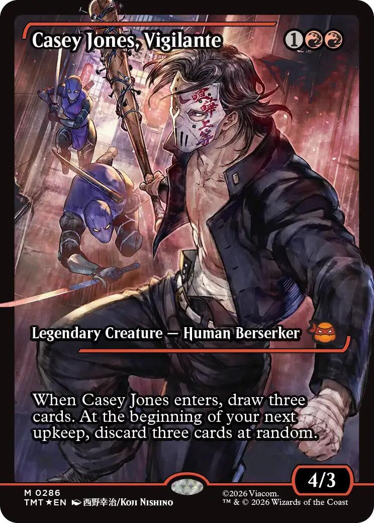 Casey Jones, Vigilante (0286) (Showcase) (286) (Teenage Mutant Ninja Turtles)